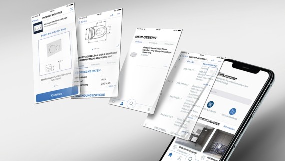 Geberit Pro: Aplikacioni për instaluesit