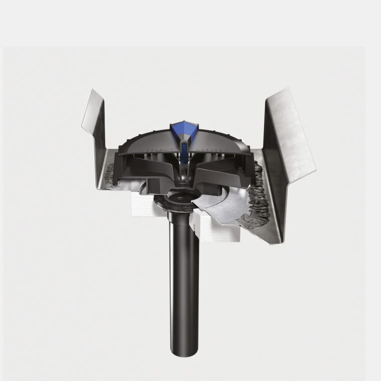 Instalimi i sistemit të kullimit sifonik Geberit Pluvia në një çati me ulluk çeliku Instalimi i sistemit të kullimit sifonik Geberit Pluvia në një çati me ulluk çeliku