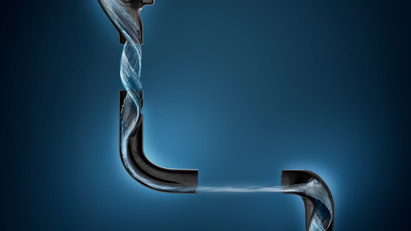 Vizualizimi i hapësirës së kursyer me Geberit SuperTube Vizualizimi i hapësirës së kursyer me Geberit SuperTube