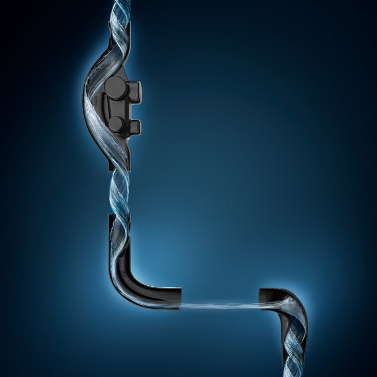 Një kolonë ajri e pandërprerë me Geberit SuperTube Një kolonë ajri e pandërprerë me Geberit SuperTube